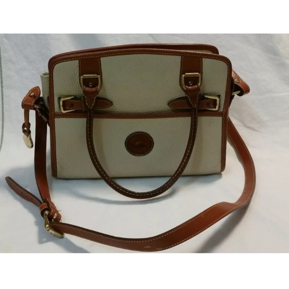 Vintage leather Dooney & Bourke handbag